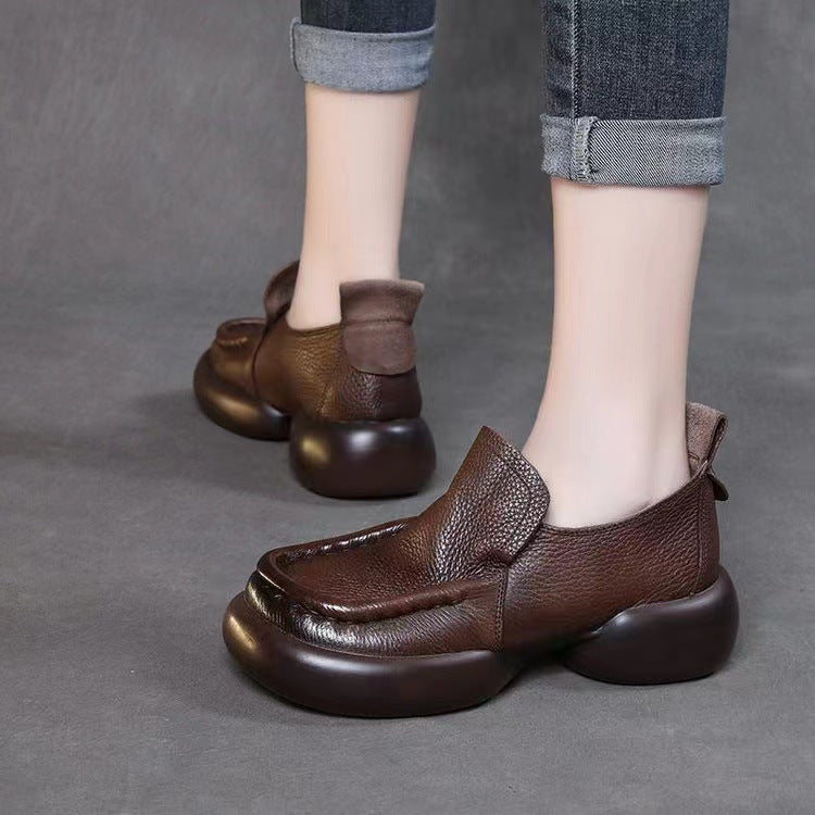 Mocasines de cuero