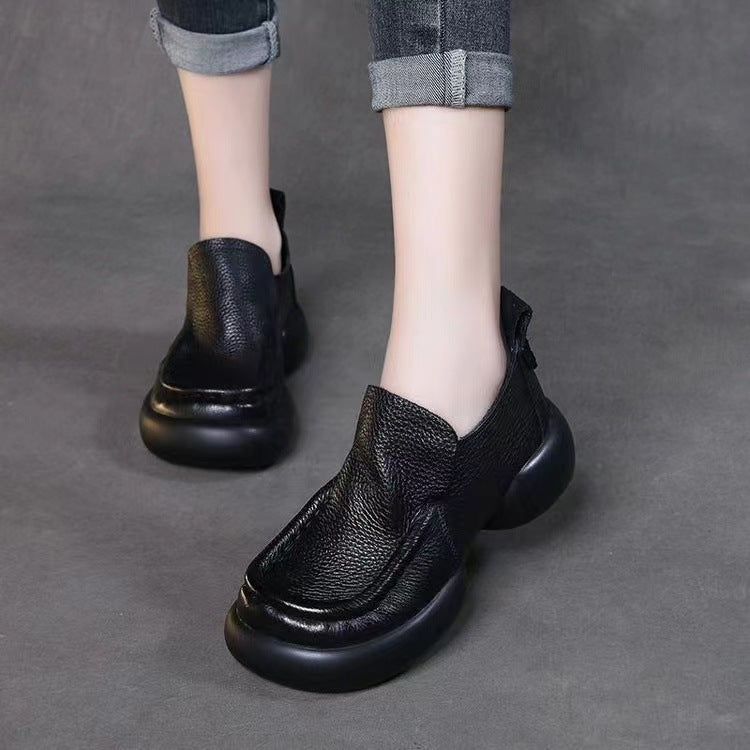 Mocasines de cuero