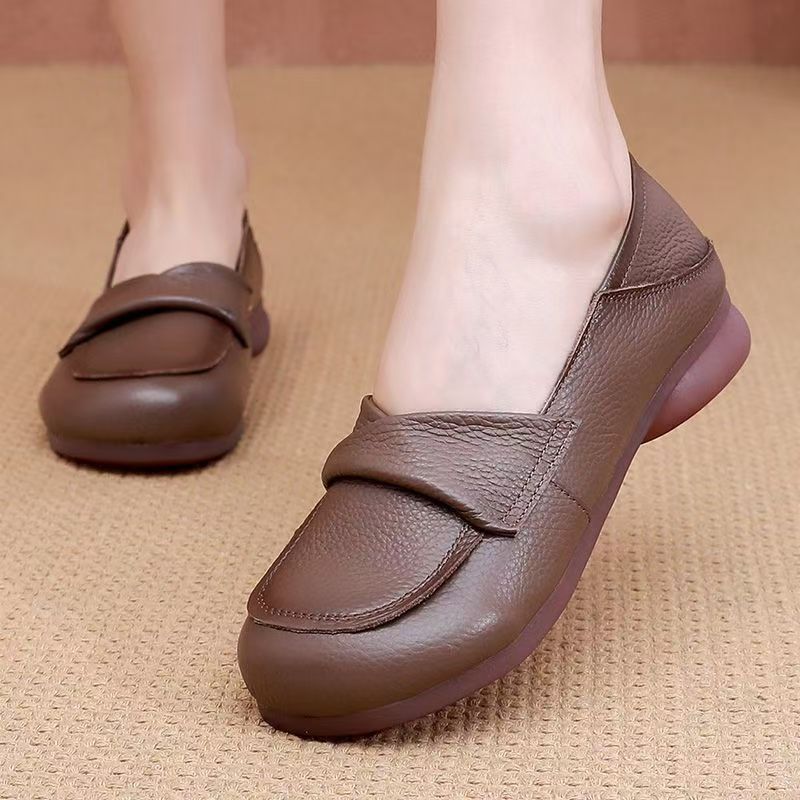 Zapatos de piel con suela blanda y tendón de ternera