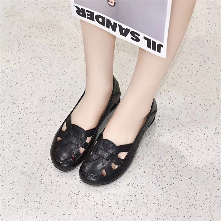 sandalias de suela blanda con oxfords
