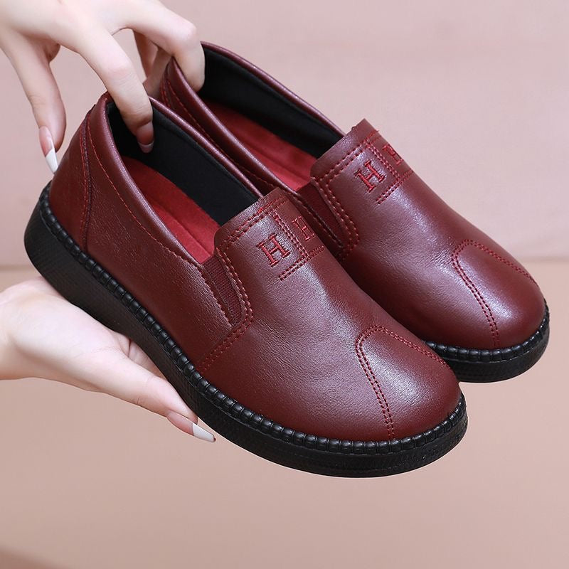 Zapatos de piel de doble H