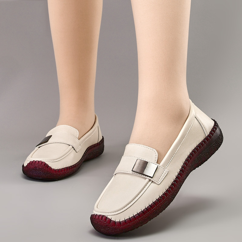 2025Zapatos planos antideslizantes de primavera