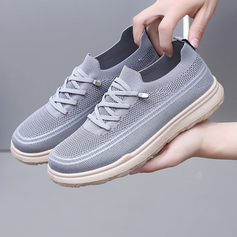 Zapatos para hombres primavera y otoño 2025 nuevos zapatos individuales casuales para hombres con suelas blandas y resistentes al desgaste