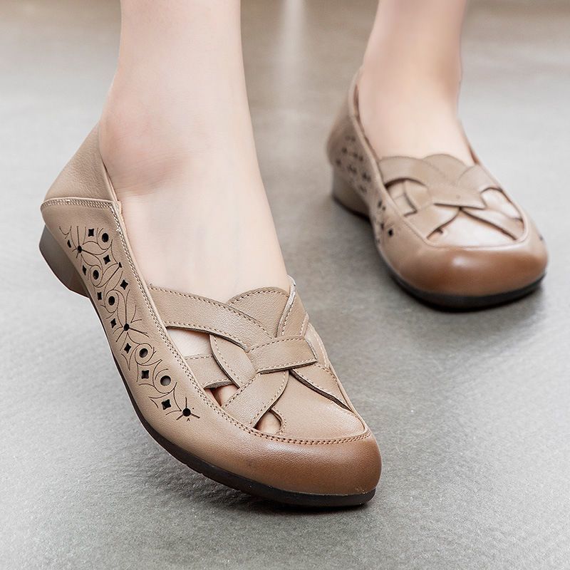 sandalias de suela blanda con oxfords