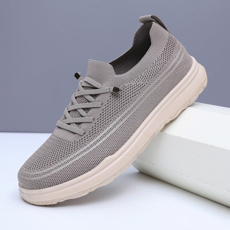 Zapatos para hombres primavera y otoño 2025 nuevos zapatos individuales casuales para hombres con suelas blandas y resistentes al desgaste