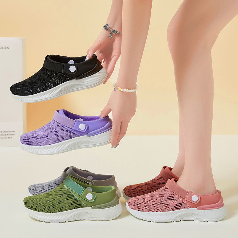Zapatillas de verano transpirables y sin cordones