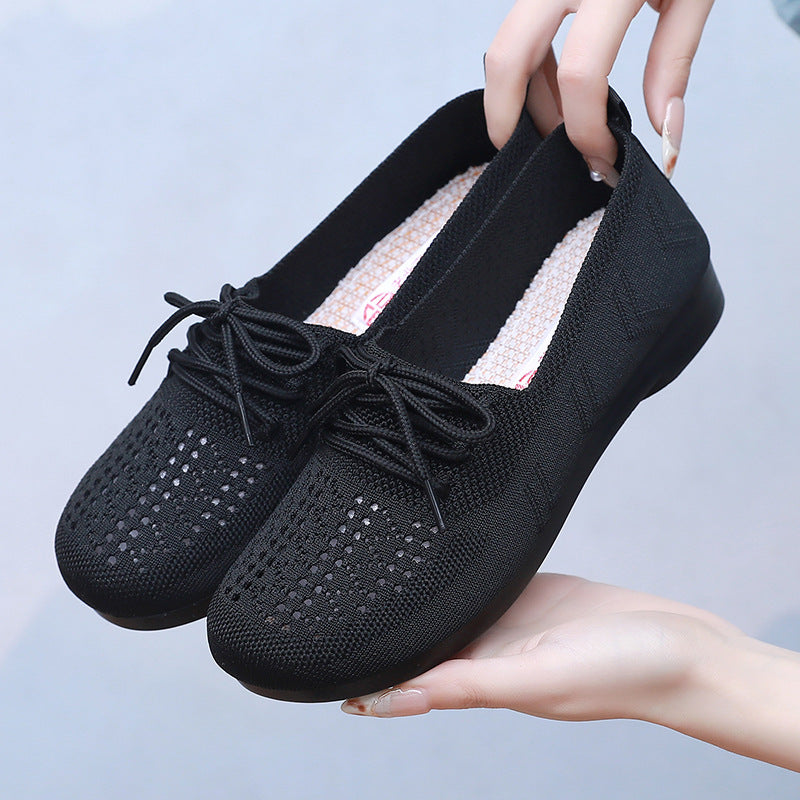 Zapatos de malla transpirables de suela suave de verano