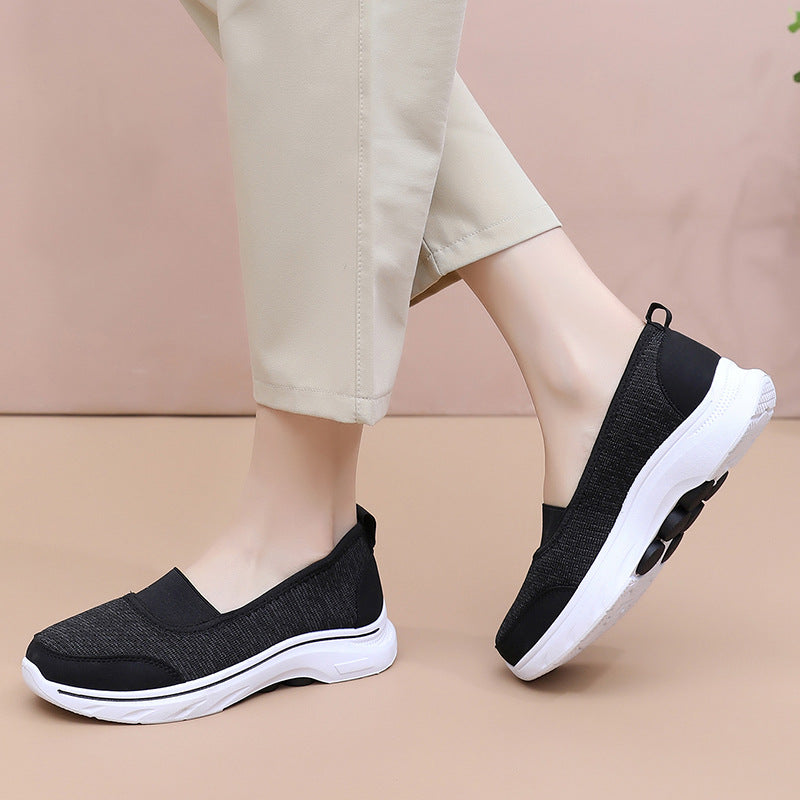 Zapatos casuales ligeros sin cordones para mujer