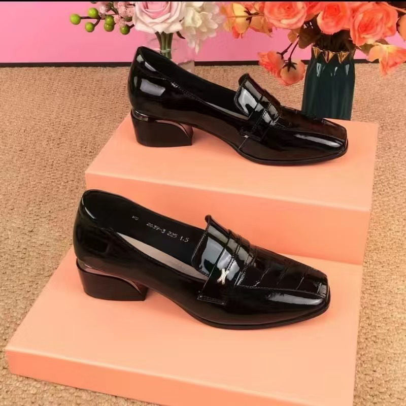(laca x) tacones altos femeninos
