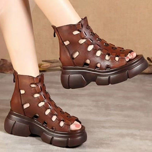 Sandalias con botas Martin para mujer