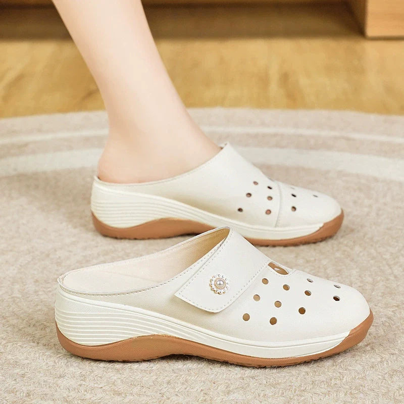 Zapatos casuales de verano de suela gruesa