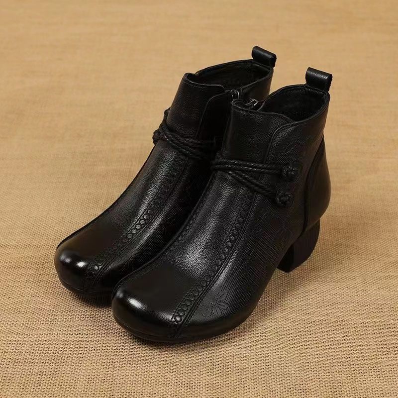 Botas retro de mamá con suela suave