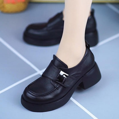 Zapatos de cuero estilo británico