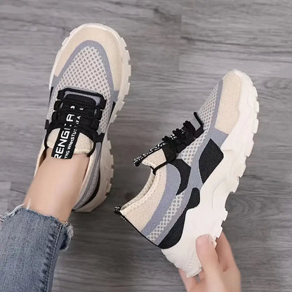 Nuevos zapatos de papá de malla 2025
