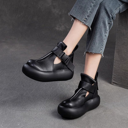 Nuevos zapatos retro de mujer