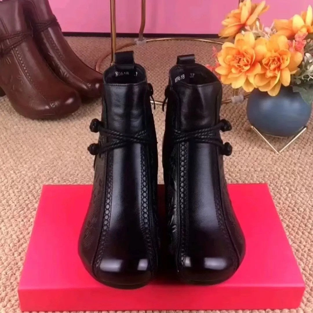 Botas retro de mamá con suela suave