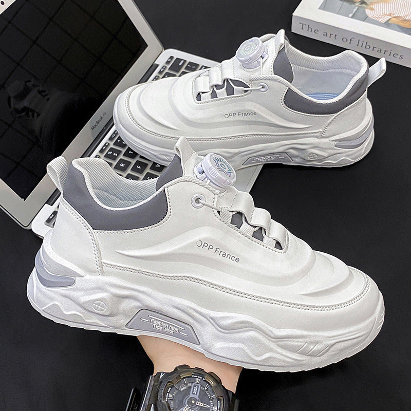 2025 nuevos zapatos de papá con botones
