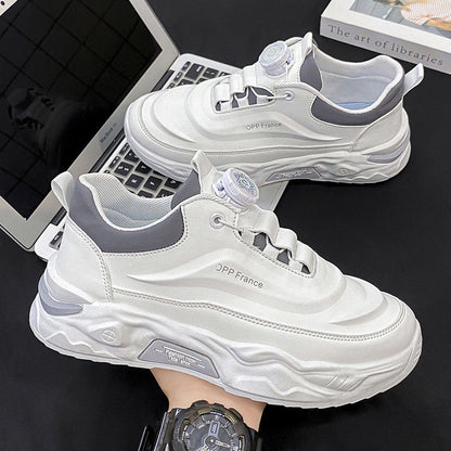 2025 nuevos zapatos de papá con botones