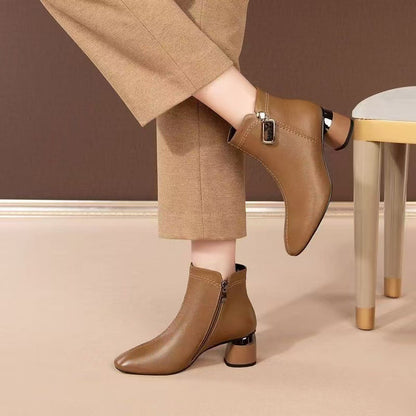 botas martin británicas con tacón grueso