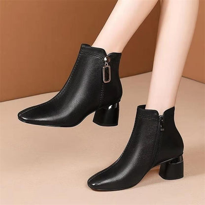 botas martin británicas con tacón grueso