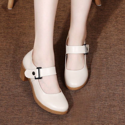 Zapatos 100% cuero genuino