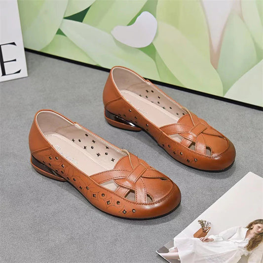 sandalias de suela blanda con oxfords