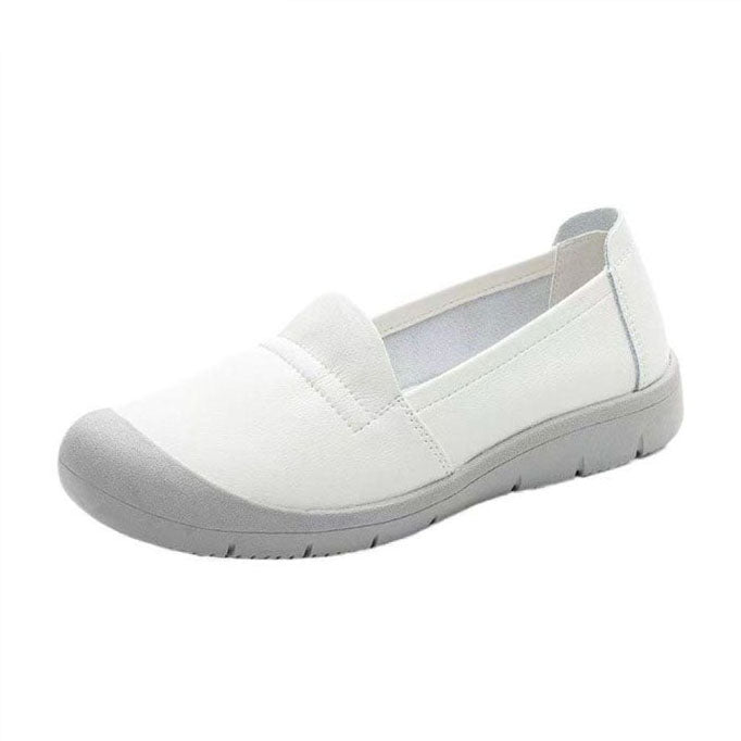 Zapatos de piel antideslizantes con suela blanda26706