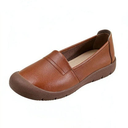 Zapatos de piel antideslizantes con suela blanda26706