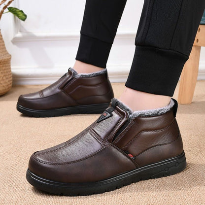 Zapatos cálidos de terciopelo grueso para hombre