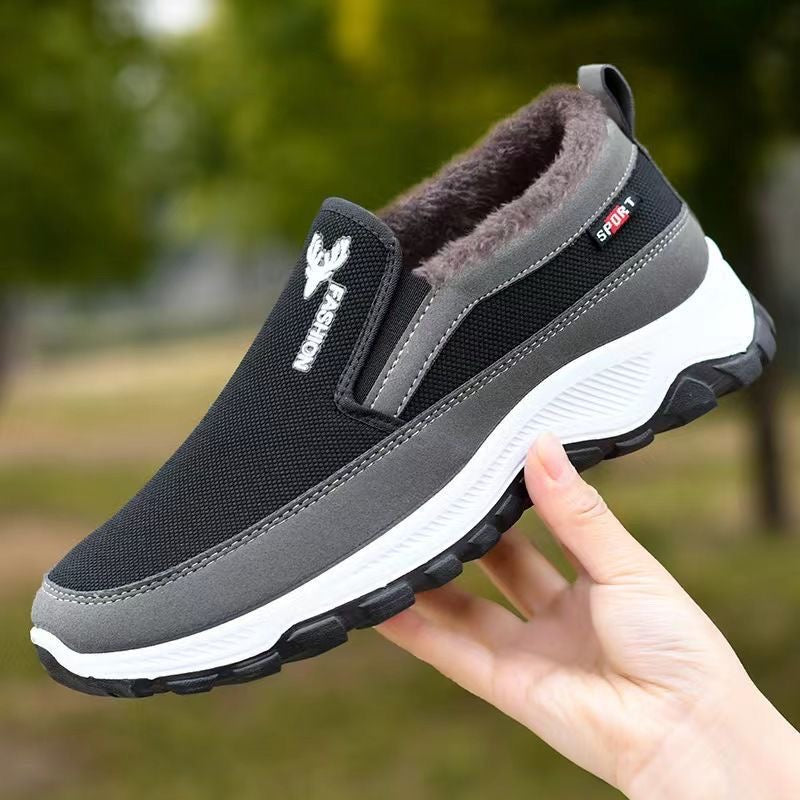 Zapatos de algodón polar para hombre