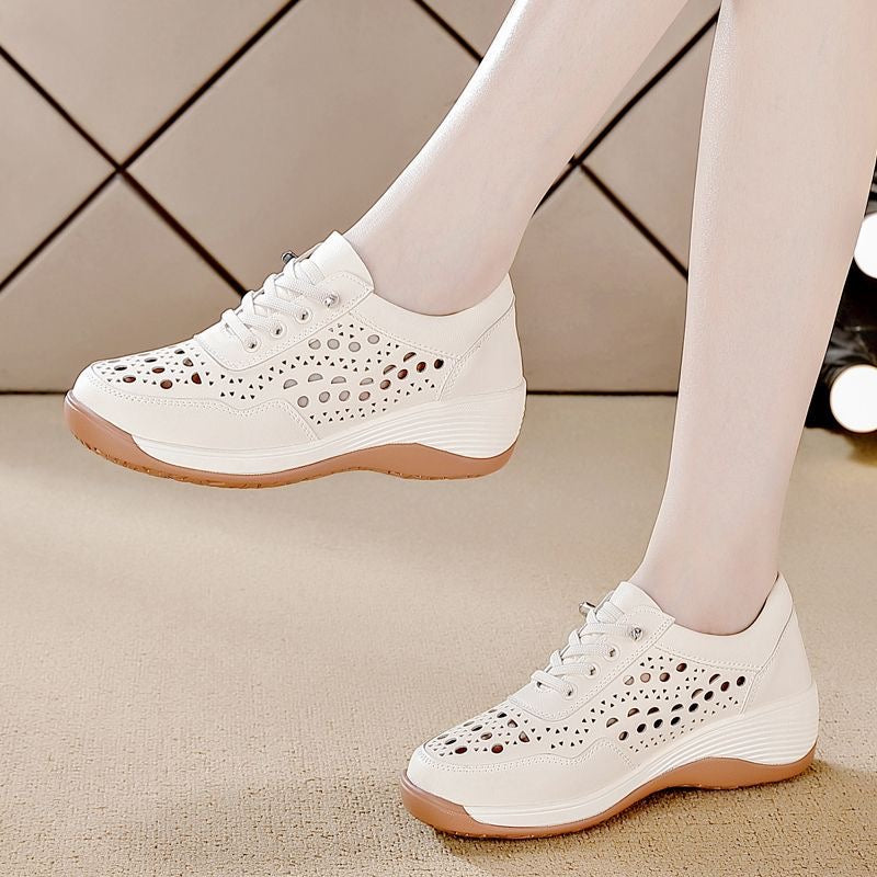 Bailarinas de piel suave caladas26706