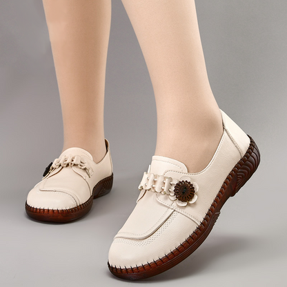 2025 nuevos zapatos casuales de cuero genuino