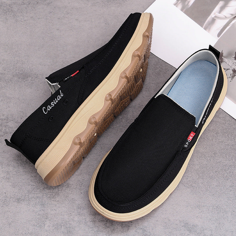 Zapatos nuevos zapatos individuales masculinos transpirables en verano, suelas suaves y cómodas zapatos casuales