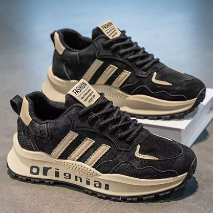Zapatos masculinos 2024 nuevo modelo de primavera los perezosos pedalean zapatillas deportivas de carrera los hombres trabajan de ocio los zapatos de moda del padre Forrest Gump