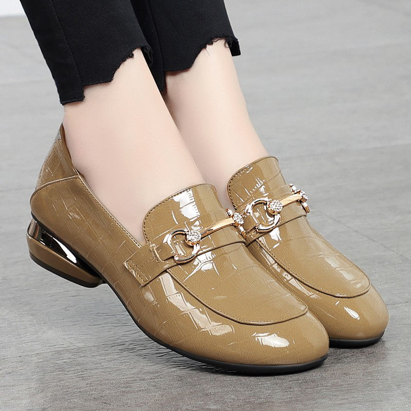 (cerradura de laca) tacones altos