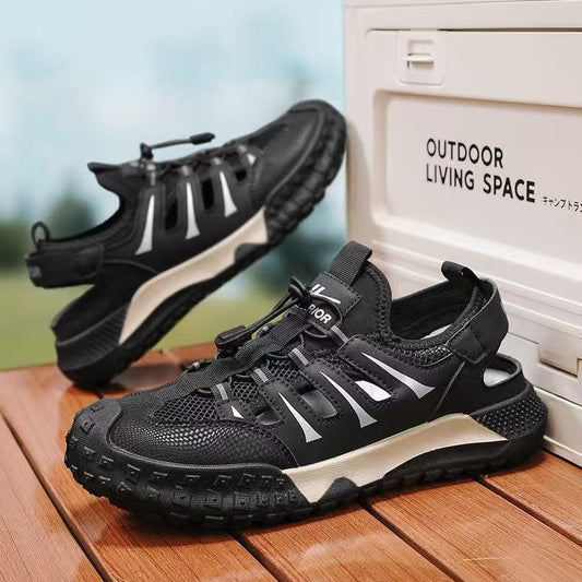 Nuevas tendencias de ocio de sandalias con zapatillas de playa transpirables y cómodas