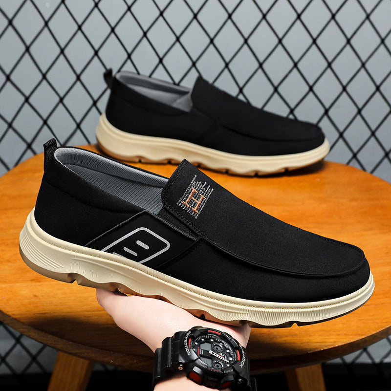 Zapatos masculinos zapatos casuales nuevos zapatos transfronterizos en verano zapatos masculinos de padre transpirables y no malolientes