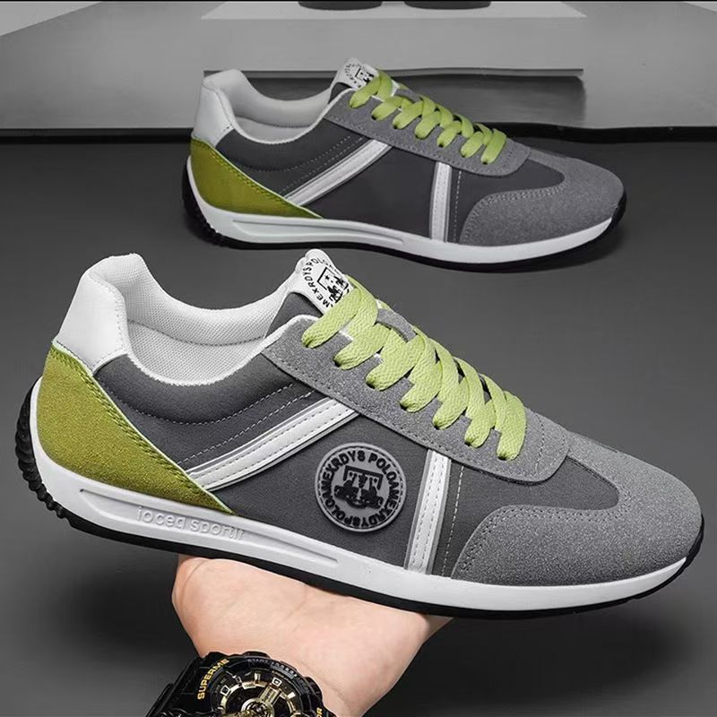 Zapatos masculinos 2024 nuevo modelo de primavera los perezosos pedalean zapatillas deportivas de carrera los hombres trabajan de ocio los zapatos de moda del padre Forrest Gump