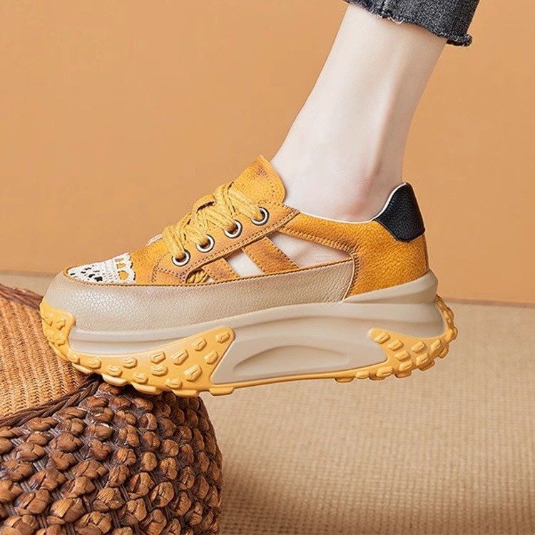 Sandalias de plataforma elegantes de primavera para mujer