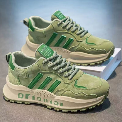 Zapatos masculinos 2024 nuevo modelo de primavera los perezosos pedalean zapatillas deportivas de carrera los hombres trabajan de ocio los zapatos de moda del padre Forrest Gump