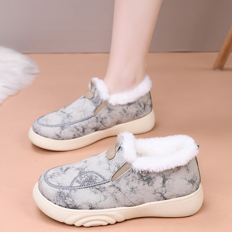 Zapatos de algodón nuevos