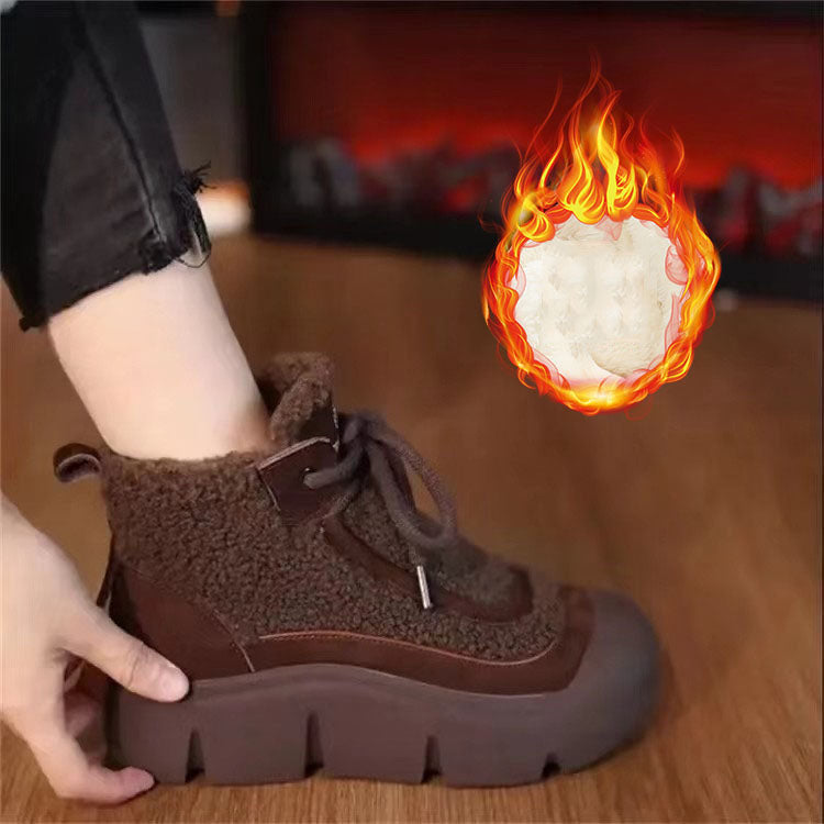 Nuevas botas cálidas de algodón