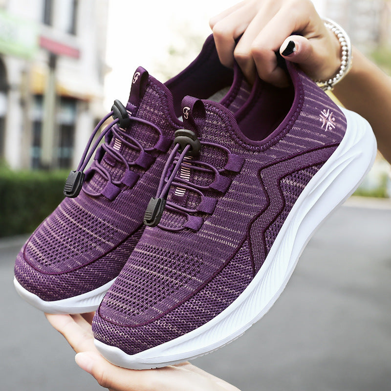 Zapatos nuevos zapatos para mujeres, mediana edad y ancianos en primavera 2025