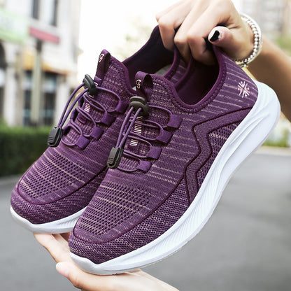 Zapatos nuevos zapatos para mujeres, mediana edad y ancianos en primavera 2025