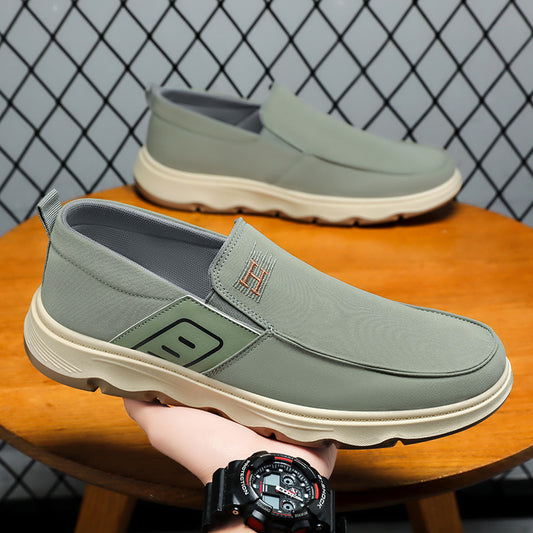 Zapatos masculinos zapatos casuales nuevos zapatos transfronterizos en verano zapatos masculinos de padre transpirables y no malolientes