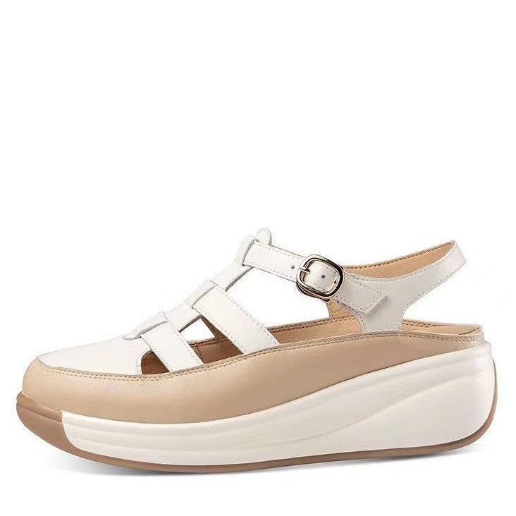 Sandalias con hebilla