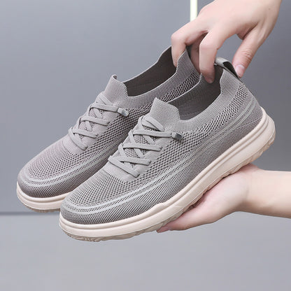 Zapatos para hombres primavera y otoño 2025 nuevos zapatos individuales casuales para hombres con suelas blandas y resistentes al desgaste