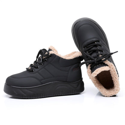 Zapatos de algodón impermeables y antideslizantes para invierno