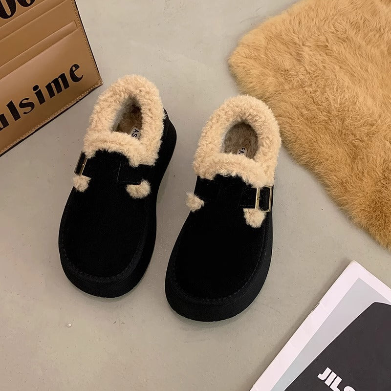 Birkenstocks con forro polar de invierno