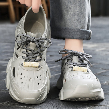 Sandalias masculinas Eva zapatos masculinos de verano nuevos zapatos transpirables Dongdong zapatos de vadeo al aire libre zapatos masculinos ligeros y resistentes al desgaste zapatos individuales